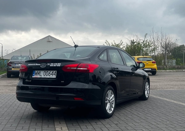 Ford Focus cena 39900 przebieg: 65100, rok produkcji 2017 z Kisielice małe 211